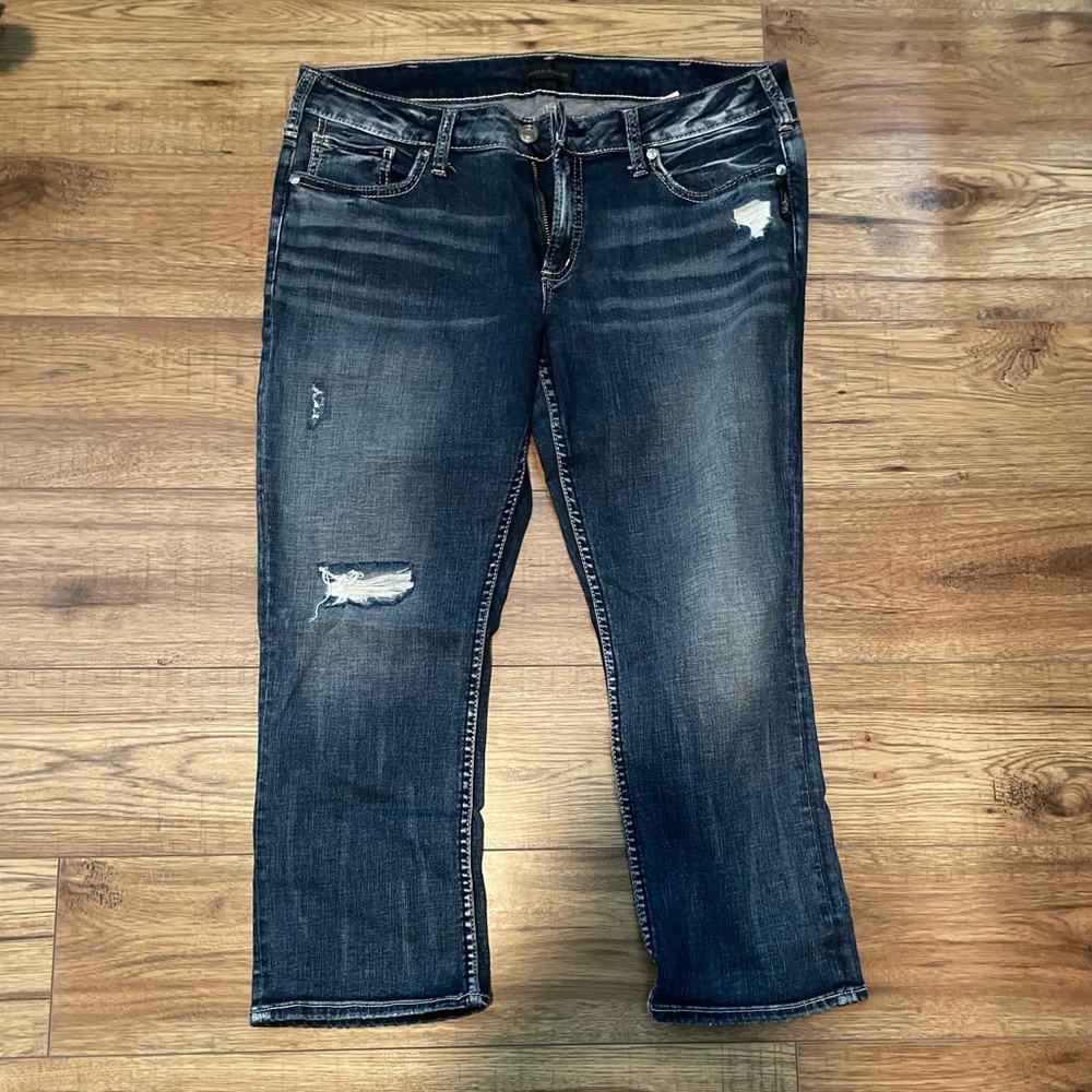 Silver Jeans Elyse Capri
